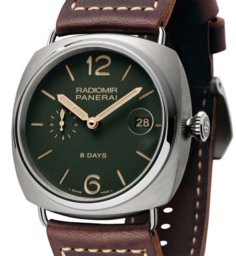 panerai limited edition green dial collection|Panerai radiomir base.